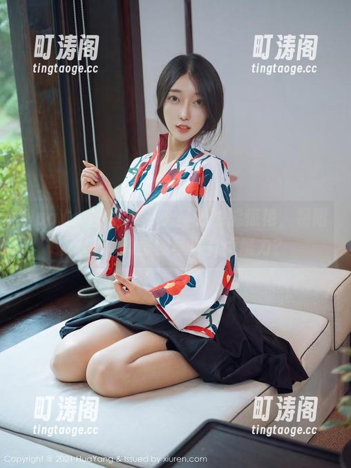 HuaYang花漾 - 无圣光也能惊艳，易阳Silvia的美腿写真有点魔力？
