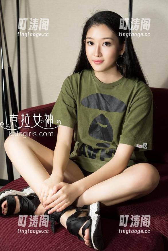 KelaGirls克拉女神 - 喂，快来看！优雅的爽儿红裙在线绽放，美图接力中！