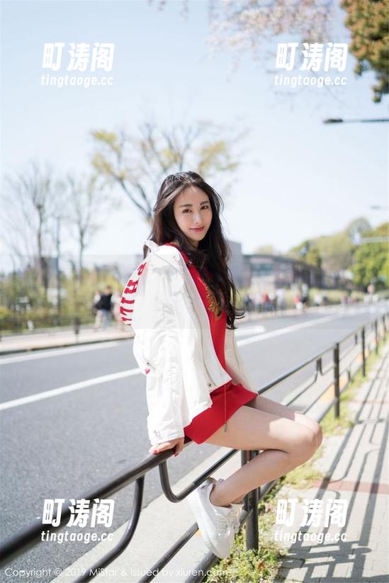 MiStar魅妍社 - 让黄歆苑带你过夏天！图集分享：知了在叫，我在拍……