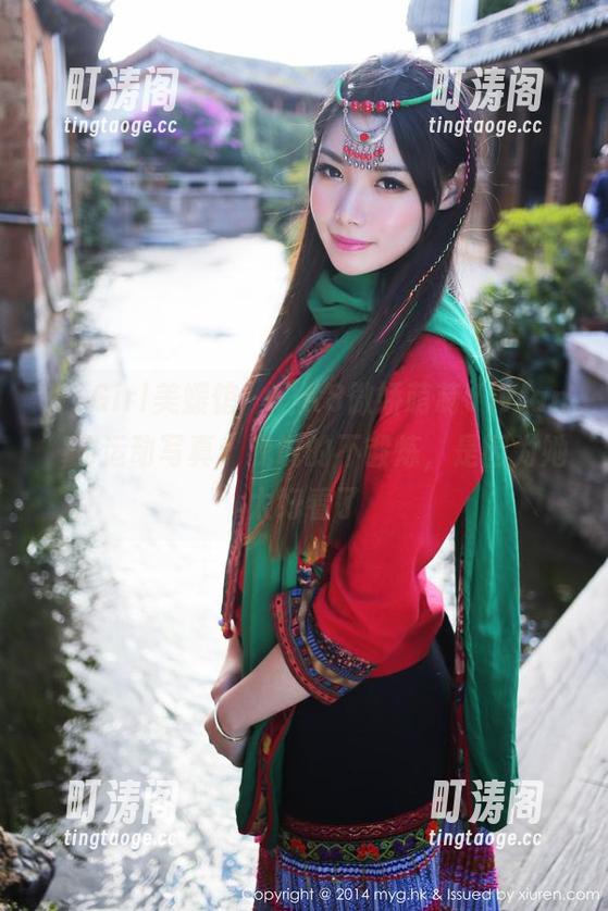 MyGirl美媛馆 - “K8傲娇萌萌Vivian”的运动写真：我说的不锻炼，是因为她太好看了