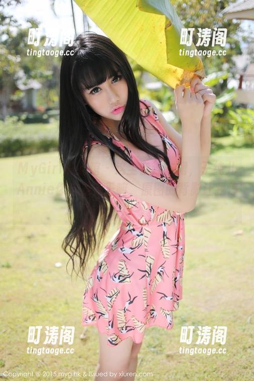 MyGirl美媛馆 - 这全套连衣裙，子纯儿Annie你这是要干嘛，原图的背影让我停下了思考。