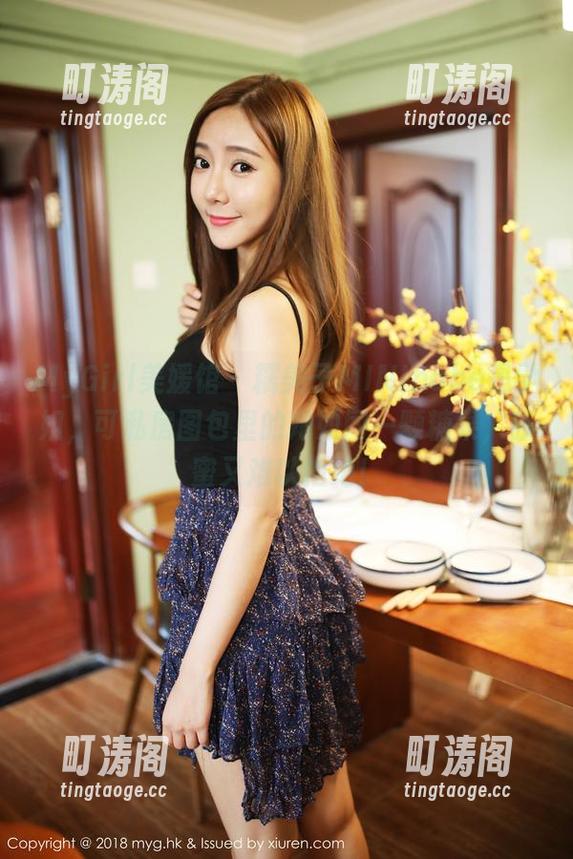 MyGirl美媛馆 - 糯美子MINIbabe是学姐，可私房图包里的她如同一颗糖果，甜蜜又难以拒绝！